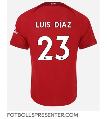 Liverpool Luis Diaz #23 Hemma Matchtröja 2022-23 Kortärmad